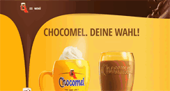 Desktop Screenshot of chocomel.de